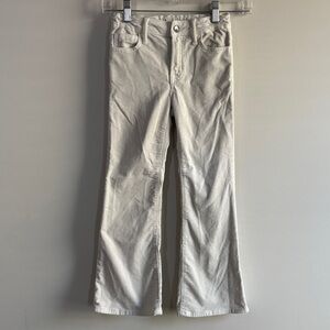 Gap kids size 7 corduroy 70’s flare high rise jeans
